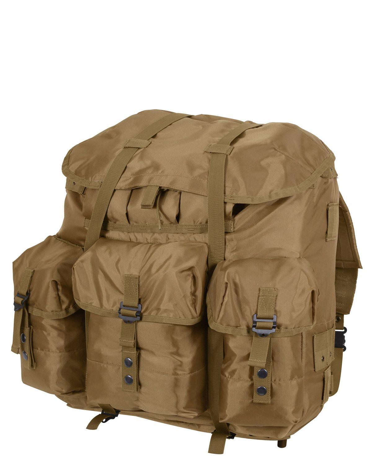 Rothco ALICE Rygsæk - 130 liter (Coyote Brun, One Size)