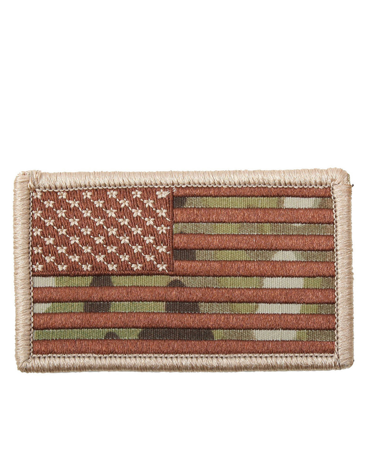 9: Rothco American Flag Patch (Multicam, One Size)