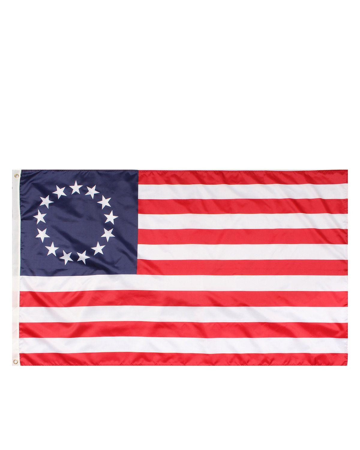 Rothco Amerikansk Koloniale Flag (Rød / Hvid / Blå, One Size)