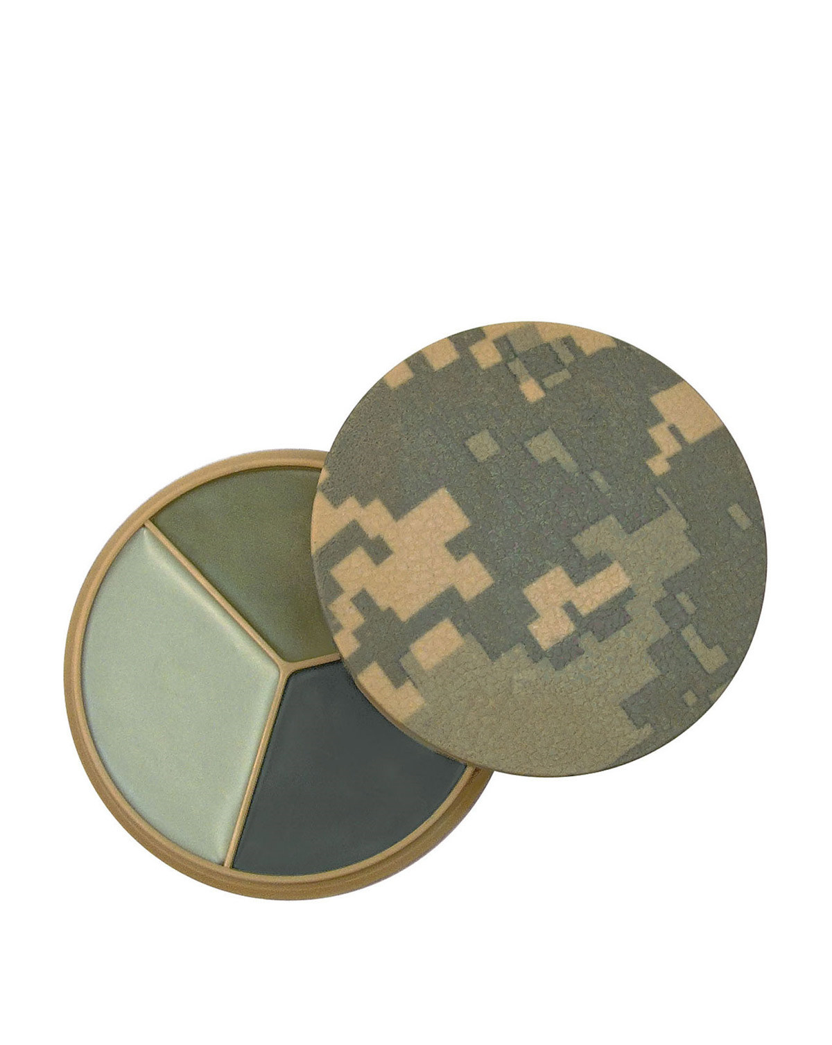 Rothco Ansigtsmaling - 3-farvet (ACU Camo, One Size)