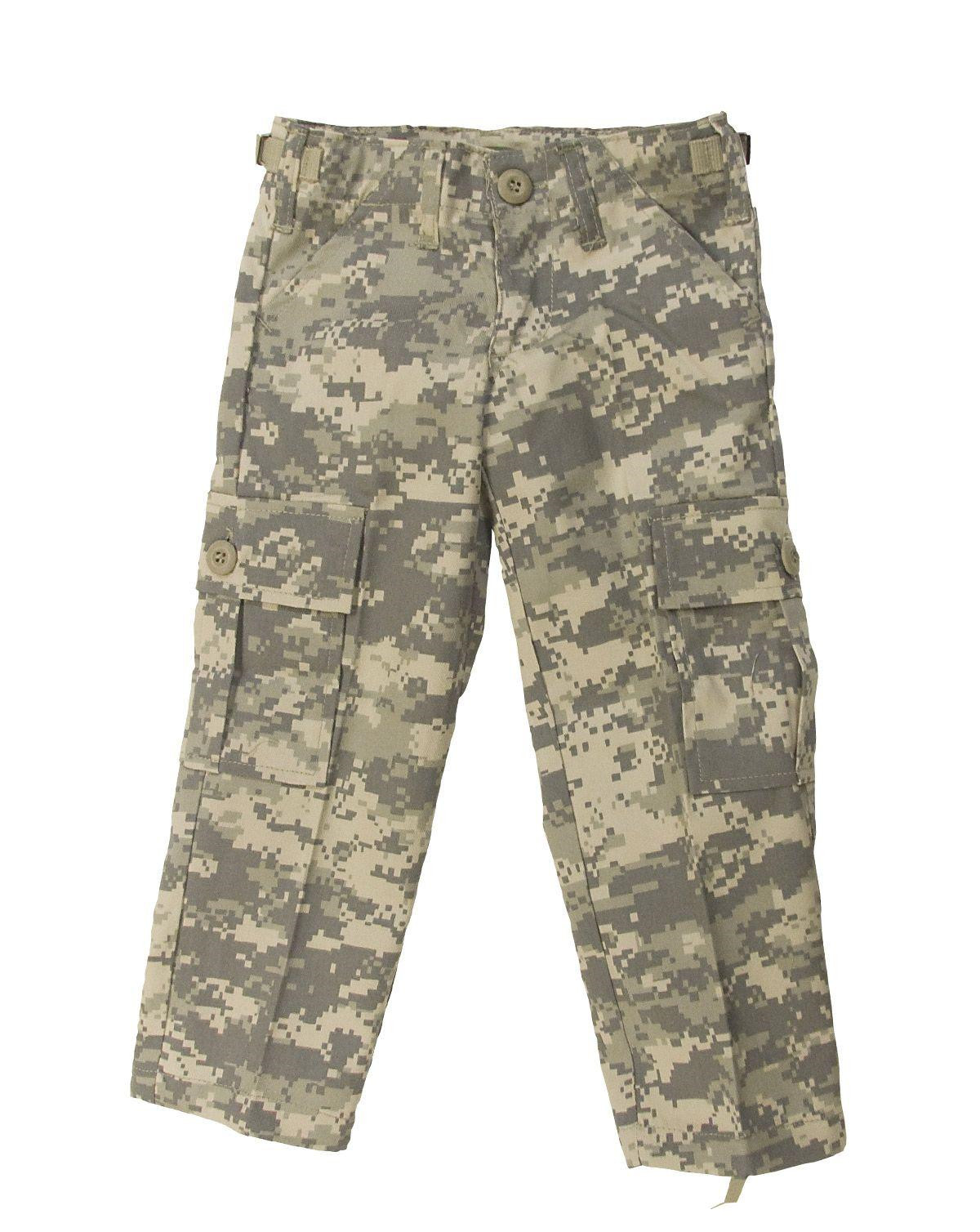 Rothco Army Bukser til Børn (ACU Camo, 116)