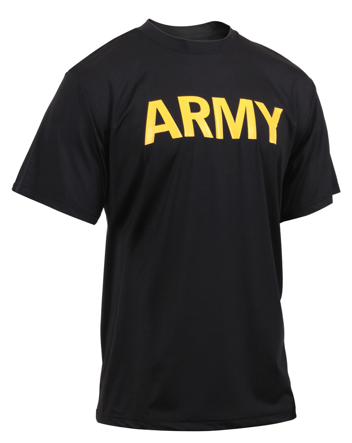 Rothco Army PT Trænings T-shirt (Sort, L)