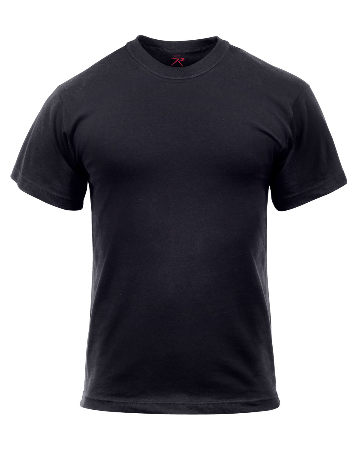 Rothco Army T-Shirt - Poly/Bomuld (Sort, S)