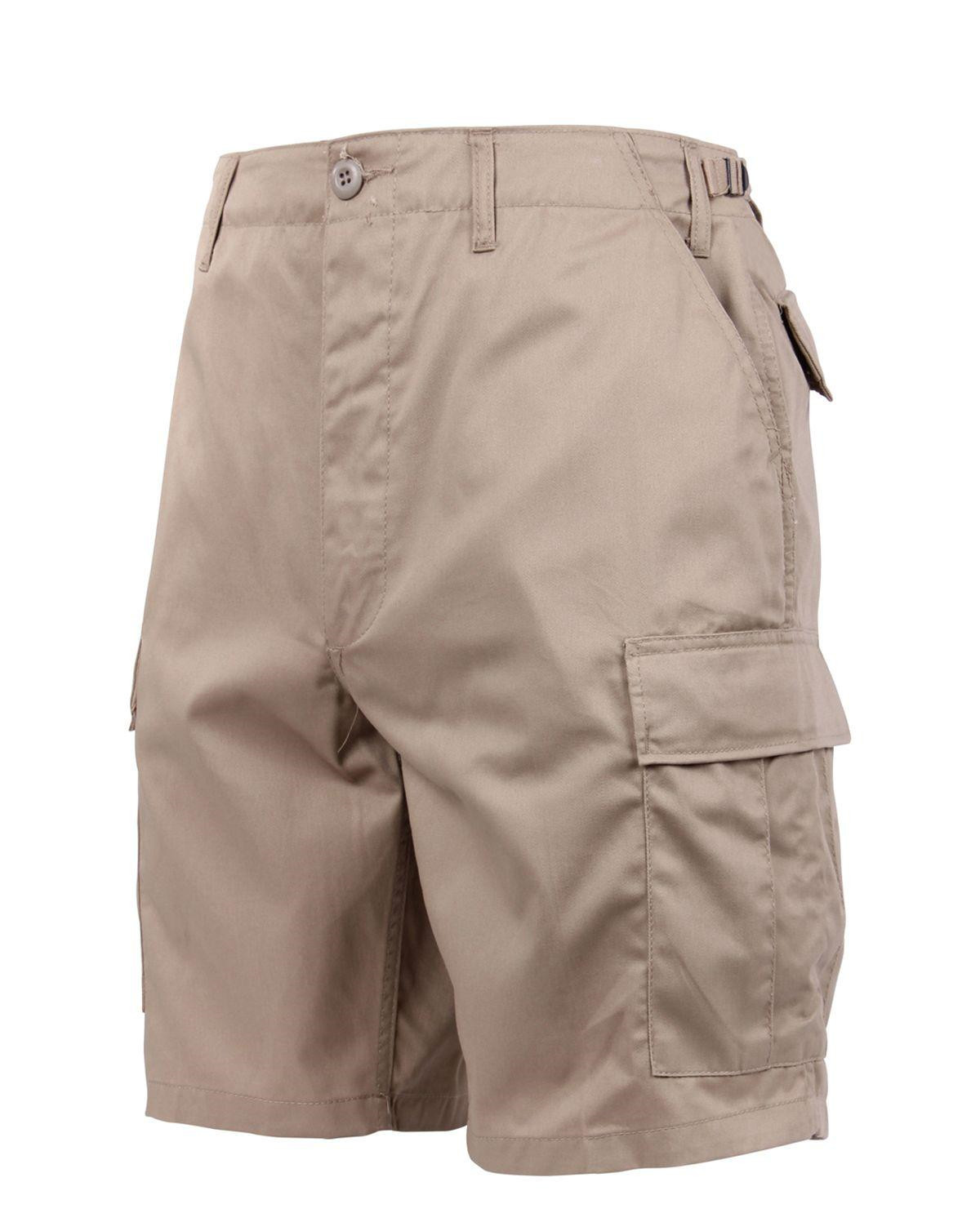 Rothco BDU Shorts (Khaki, Small / 27"-31")
