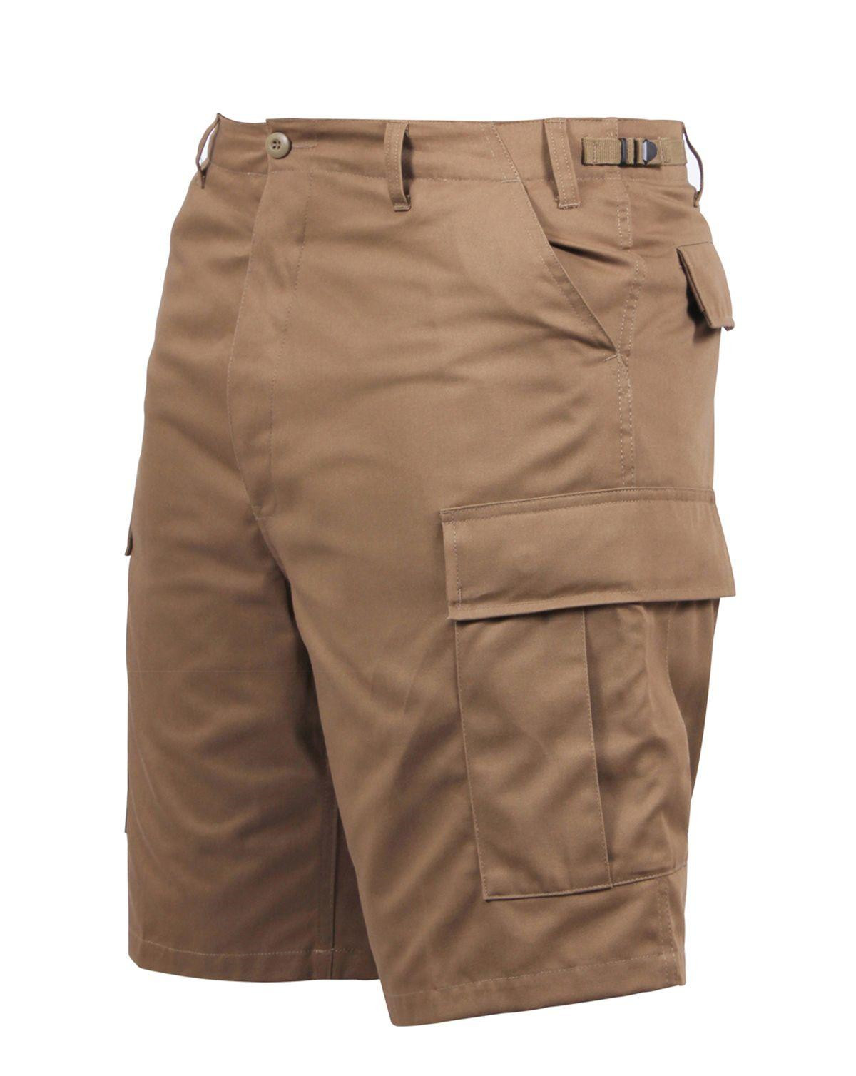 Rothco BDU Shorts (Coyote Brun, Small / 27"-31")