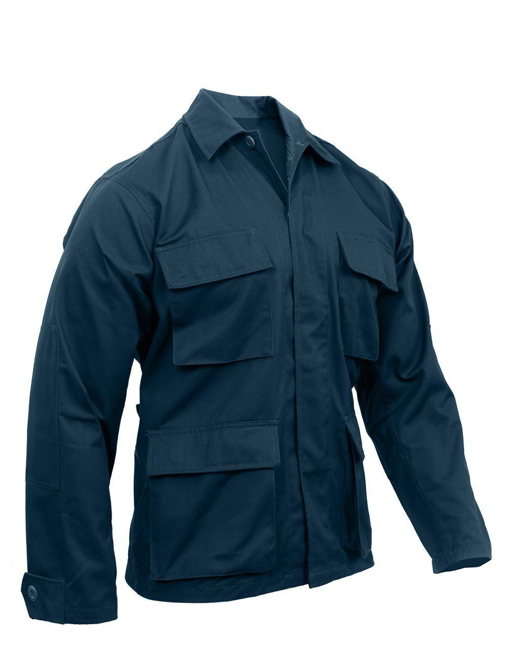 6: Rothco BDU Skjorter (Blå Midnat, L)