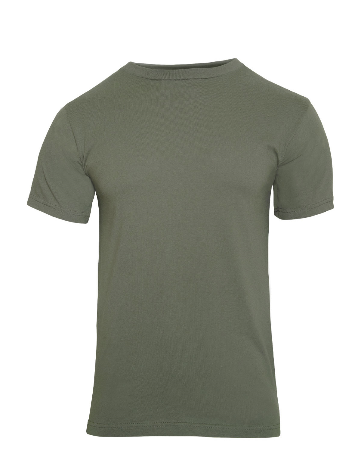 Rothco Bomulds T-Shirt (Blad Grøn, XL)