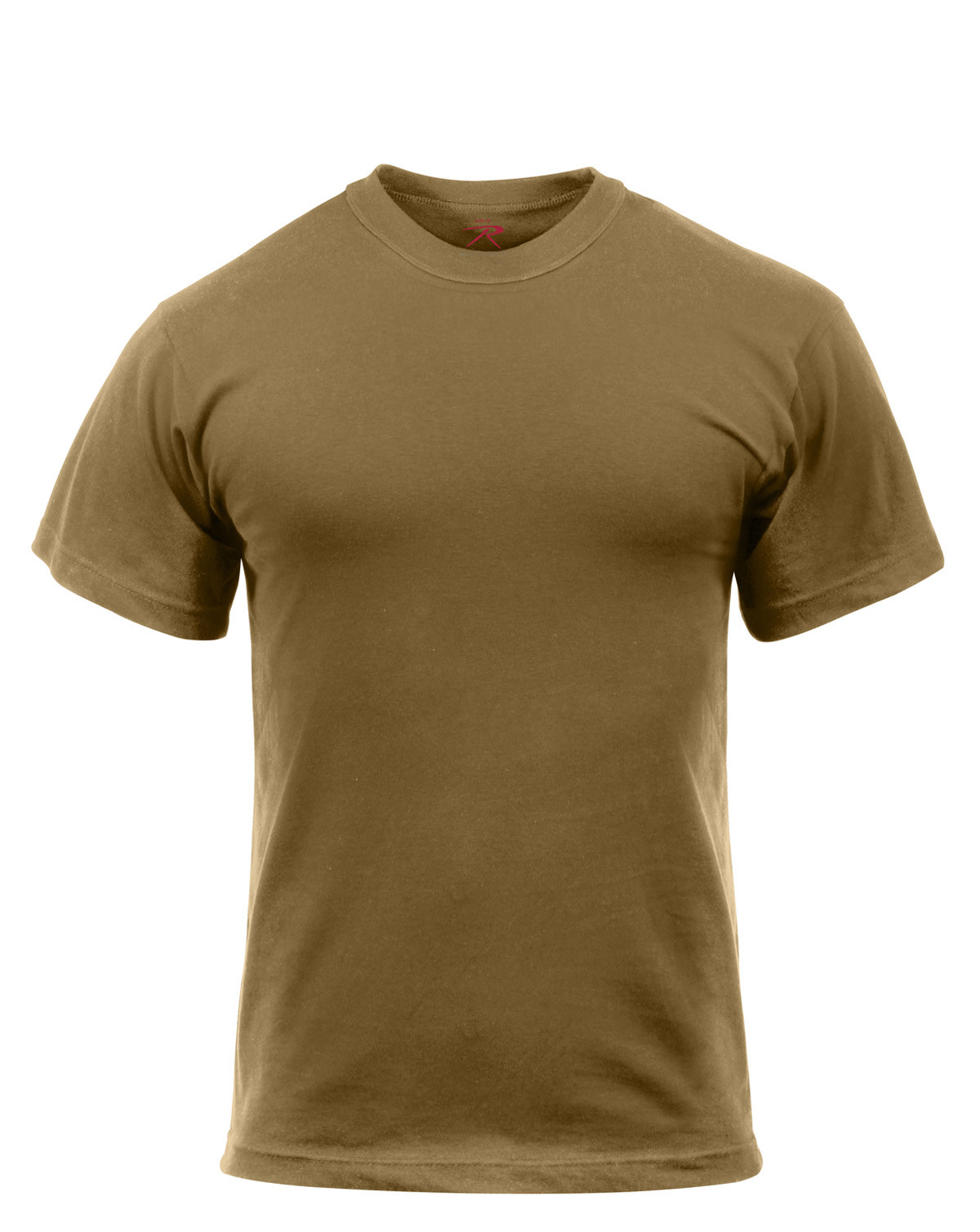 Rothco Bomulds T-Shirt (Brun, 3XL)