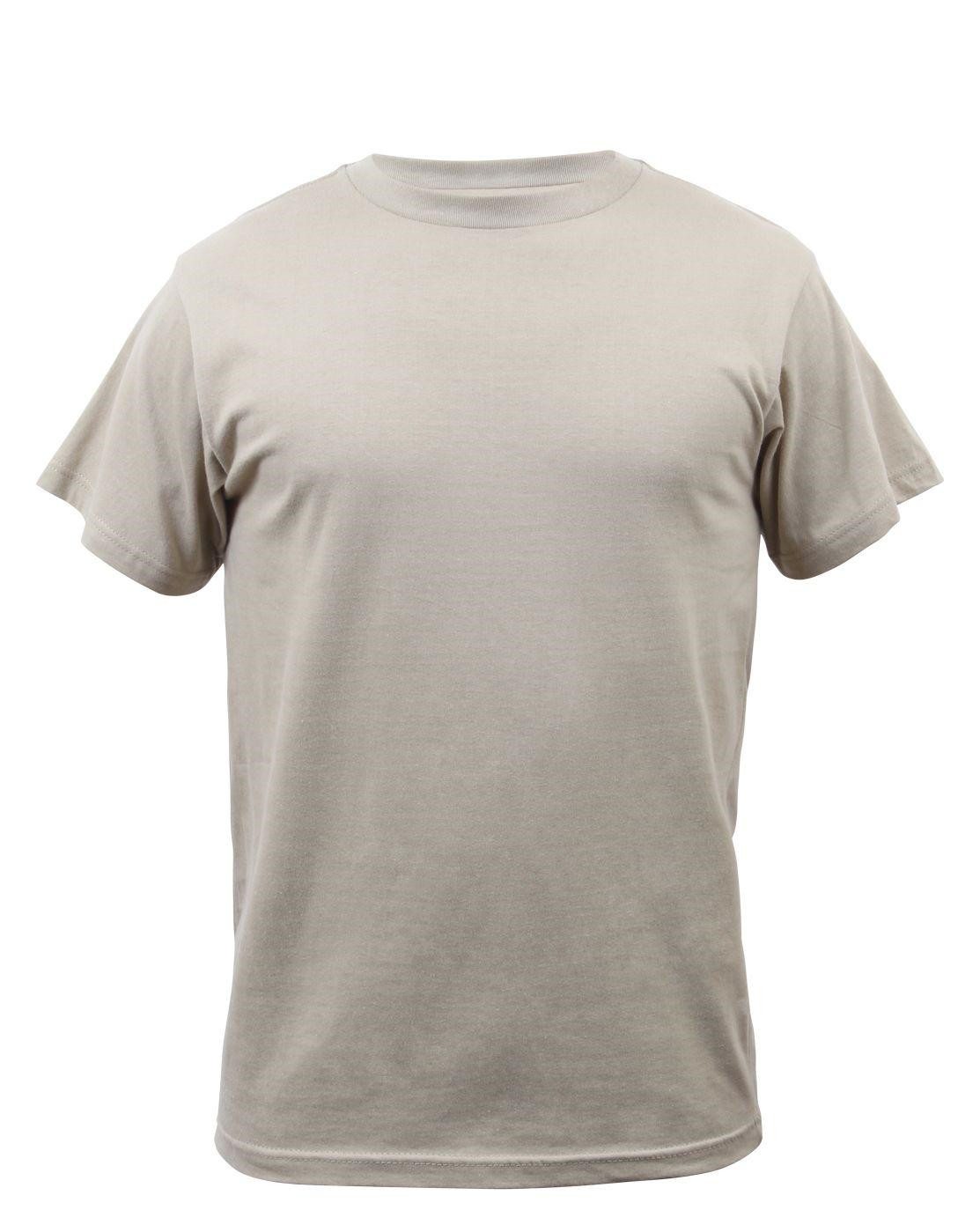 Rothco Bomulds T-Shirt (Desert Sand, M)
