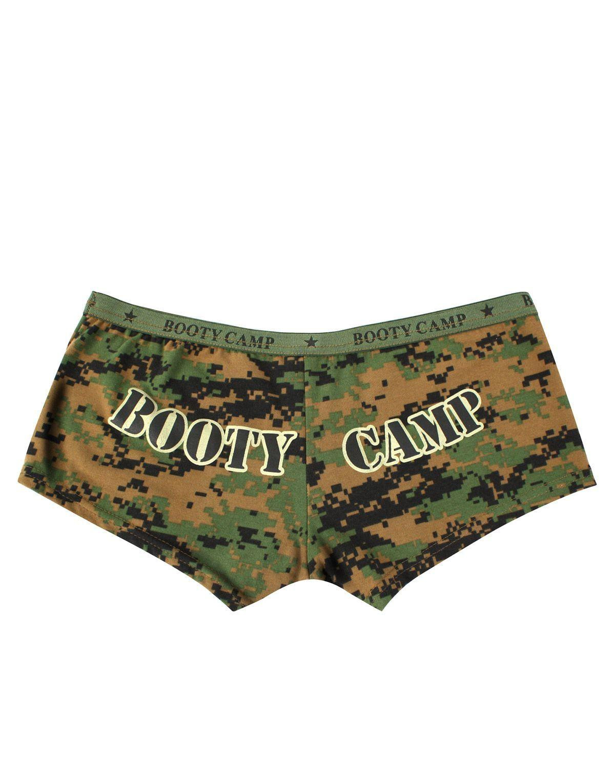 12: Rothco Booty Shorts (Digital Woodland, L)