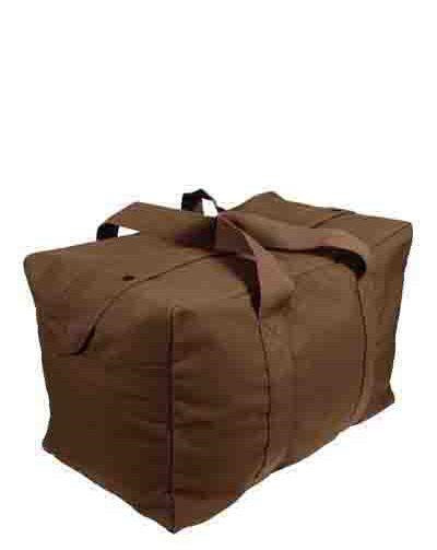 Rothco Canvas Cargo Taske (Earth Brown, One Size)