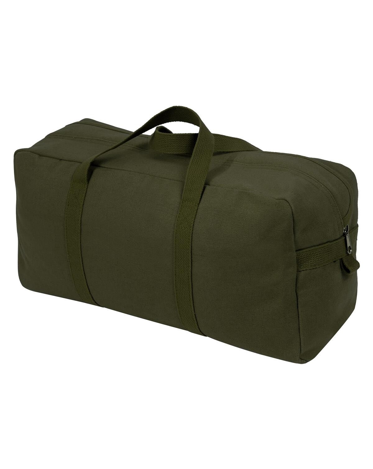 9: Rothco Canvas Sportstaske - Tanker Style (Oliven, One Size)