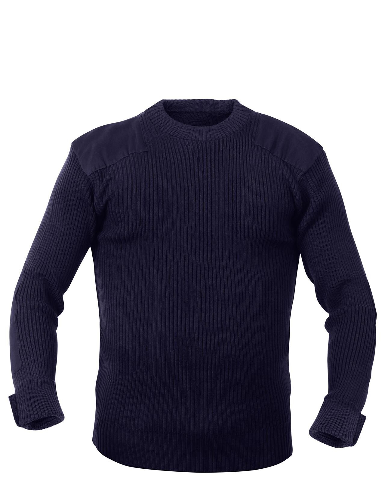 8: Rothco Commando Sweater - G.I. Style (Navy, XL)