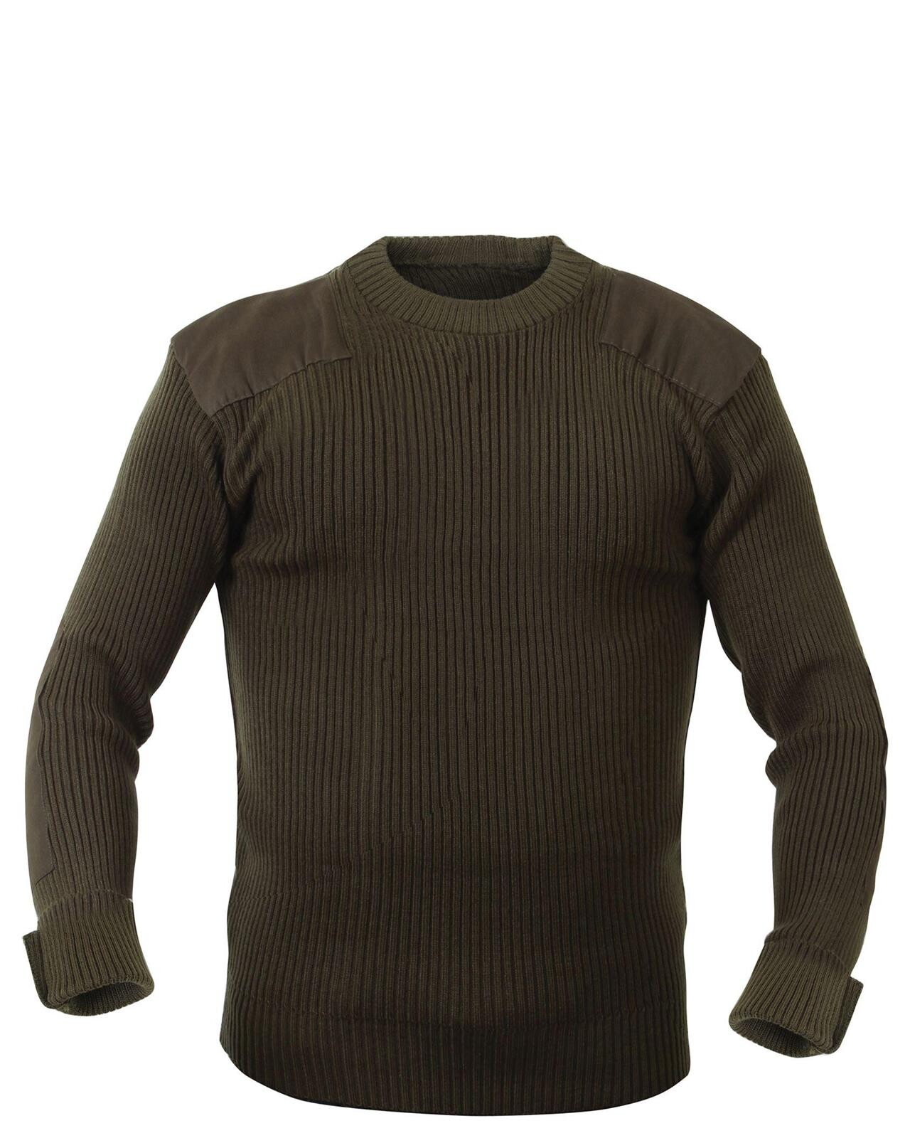 7: Rothco Commando Sweater - G.I. Style (Oliven, S)
