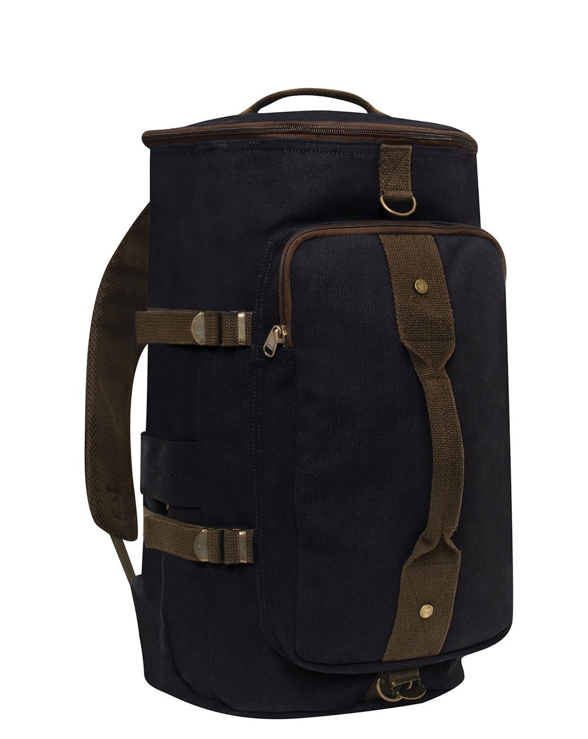 Rothco Convertible Canvas Duffle / Backpack (Sort, One Size)