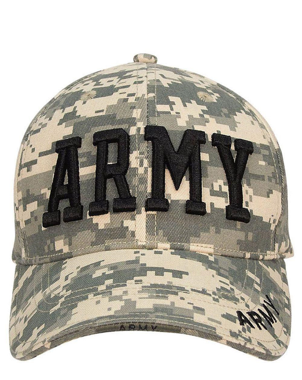 Rothco Deluxe Low Profile Baseballcap (ACU Camo, One Size)