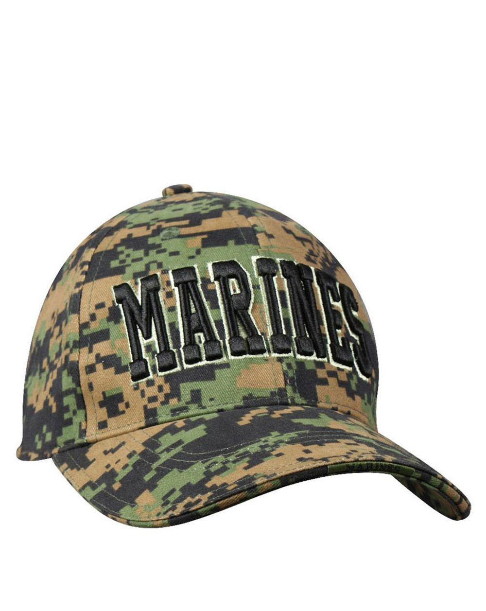 Se Rothco Deluxe Low Profile Baseballcap (Digital Woodland, One Size) hos Army Star