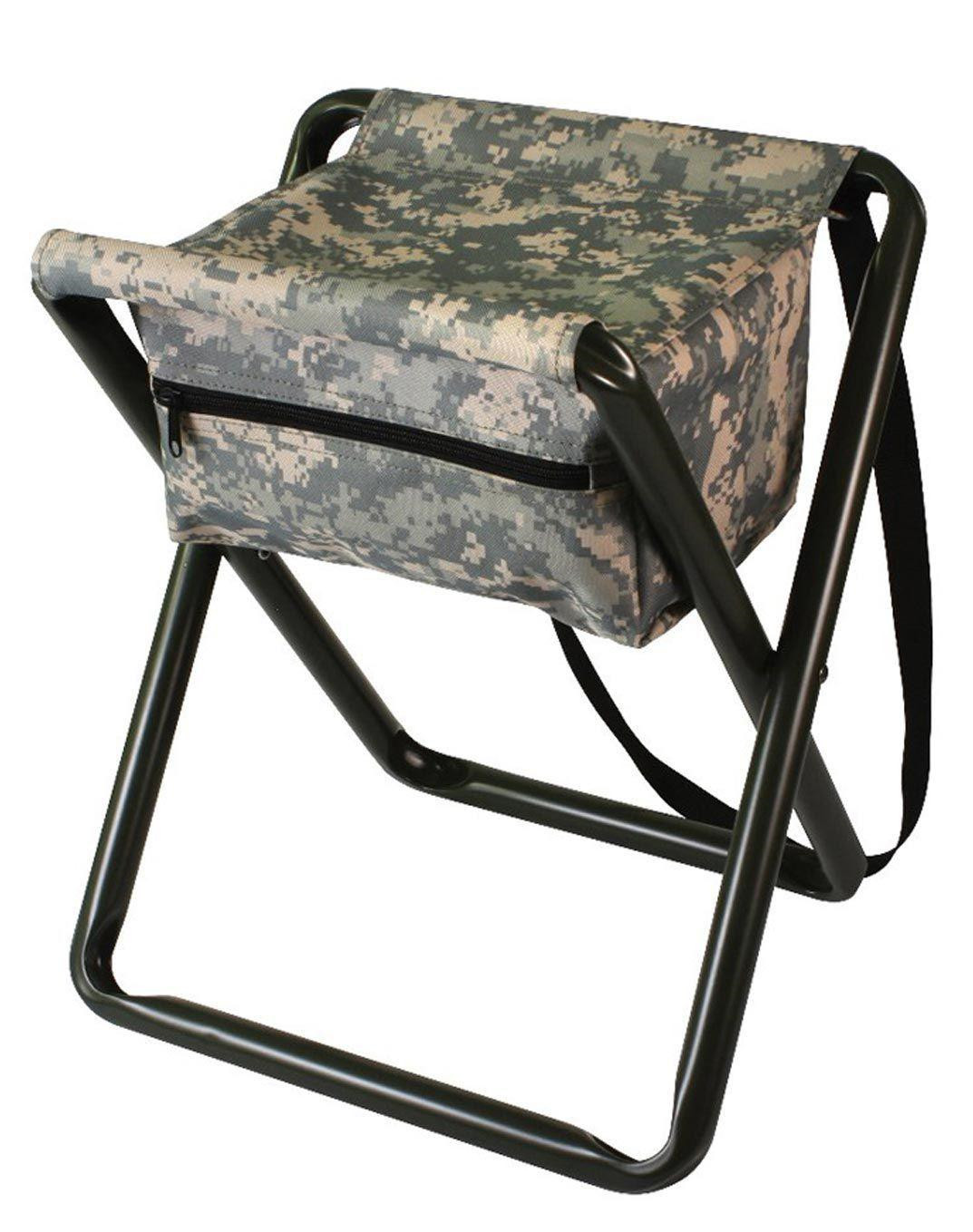 1: Rothco Deluxe Skammel m. Opbevaringsplads (ACU Camo, One Size)