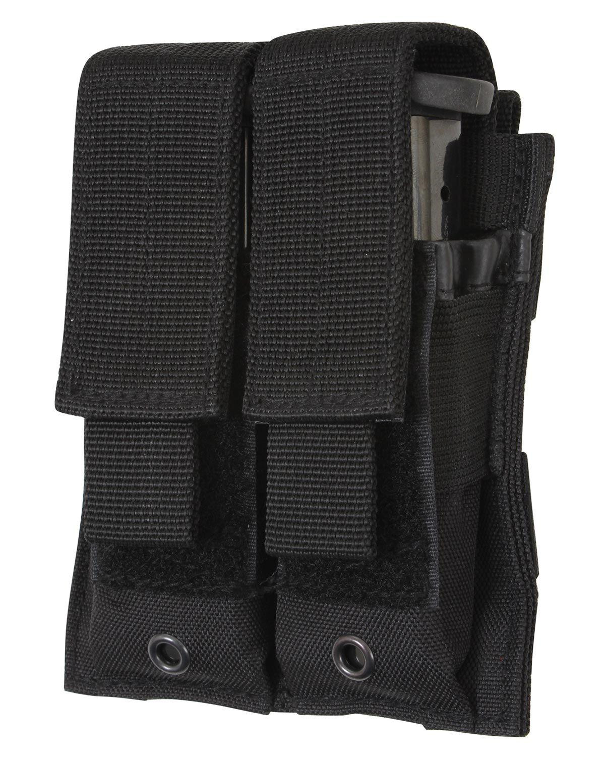 Rothco Double Pistol Pouch - Molle (Sort, One Size)