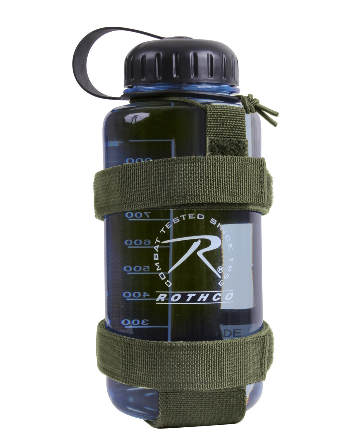 1: Rothco Flaskeholder - MOLLE Kompatibel (Oliven, One Size)