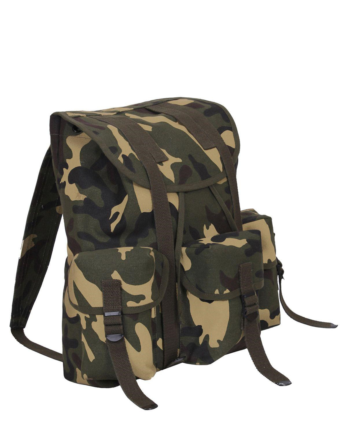 Rothco GI Style Large Military Camo Alice Pack With Frame 