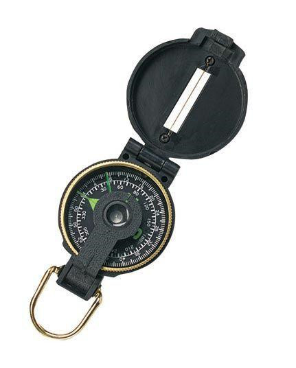 Rothco Lensatic Kompas - Plastikcover (Sort, One Size)