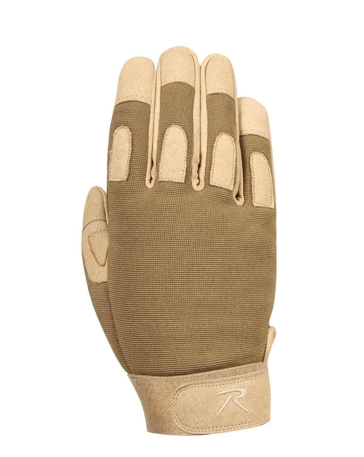 9: Rothco Lightweight Duty Handsker (Coyote Brun, L)
