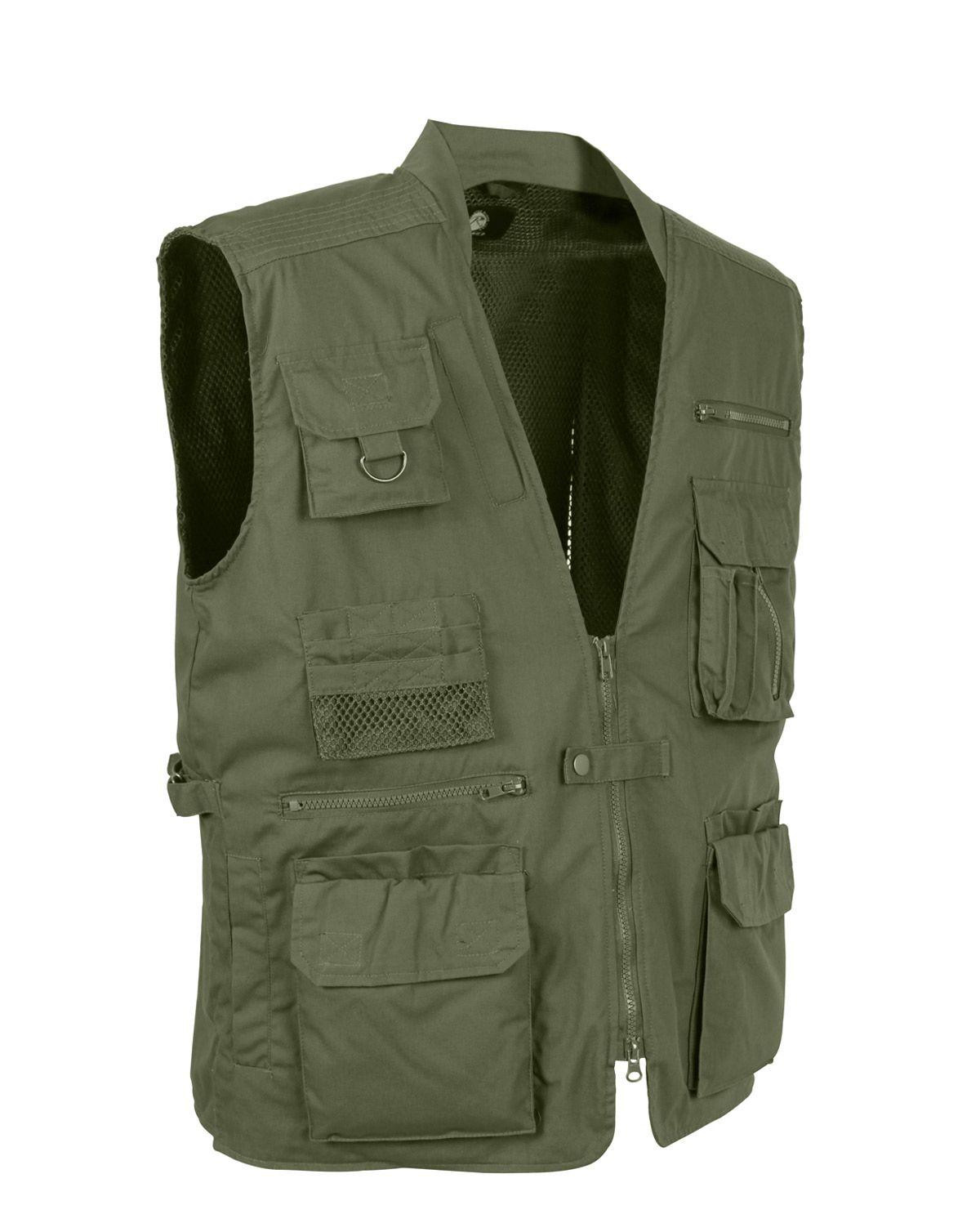Rothco Low Profile Cargo Vest (Oliven, L)