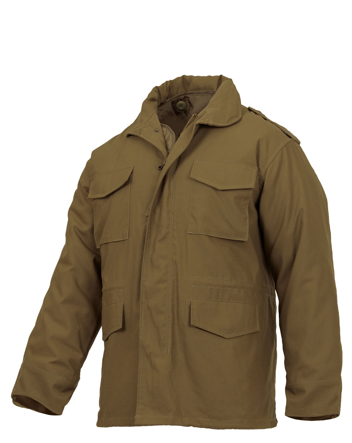 Rothco M65 Army jakke (Coyote Brun, L)