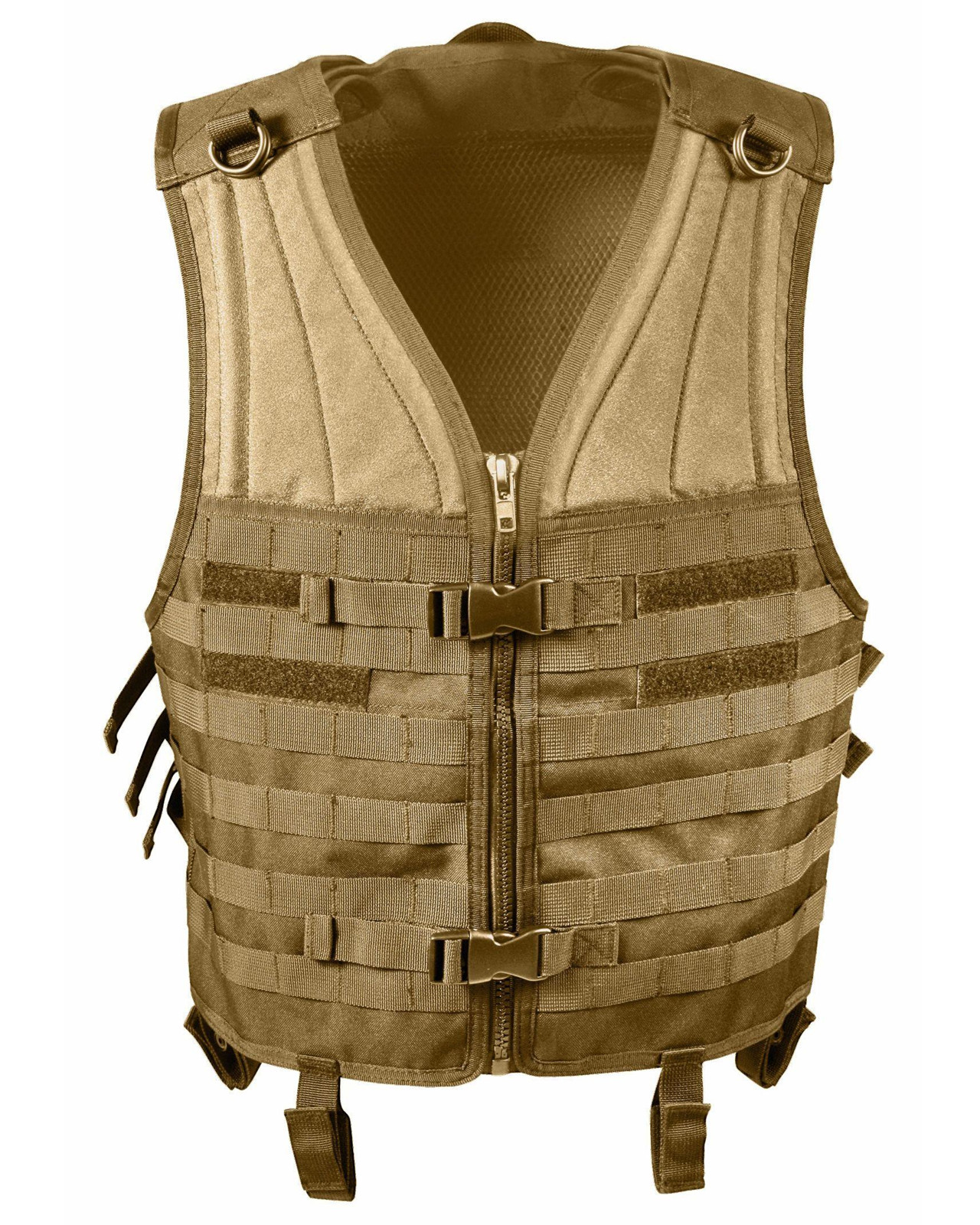 Rothco MOLLE Modular Vest (Coyote Brun, One Size)