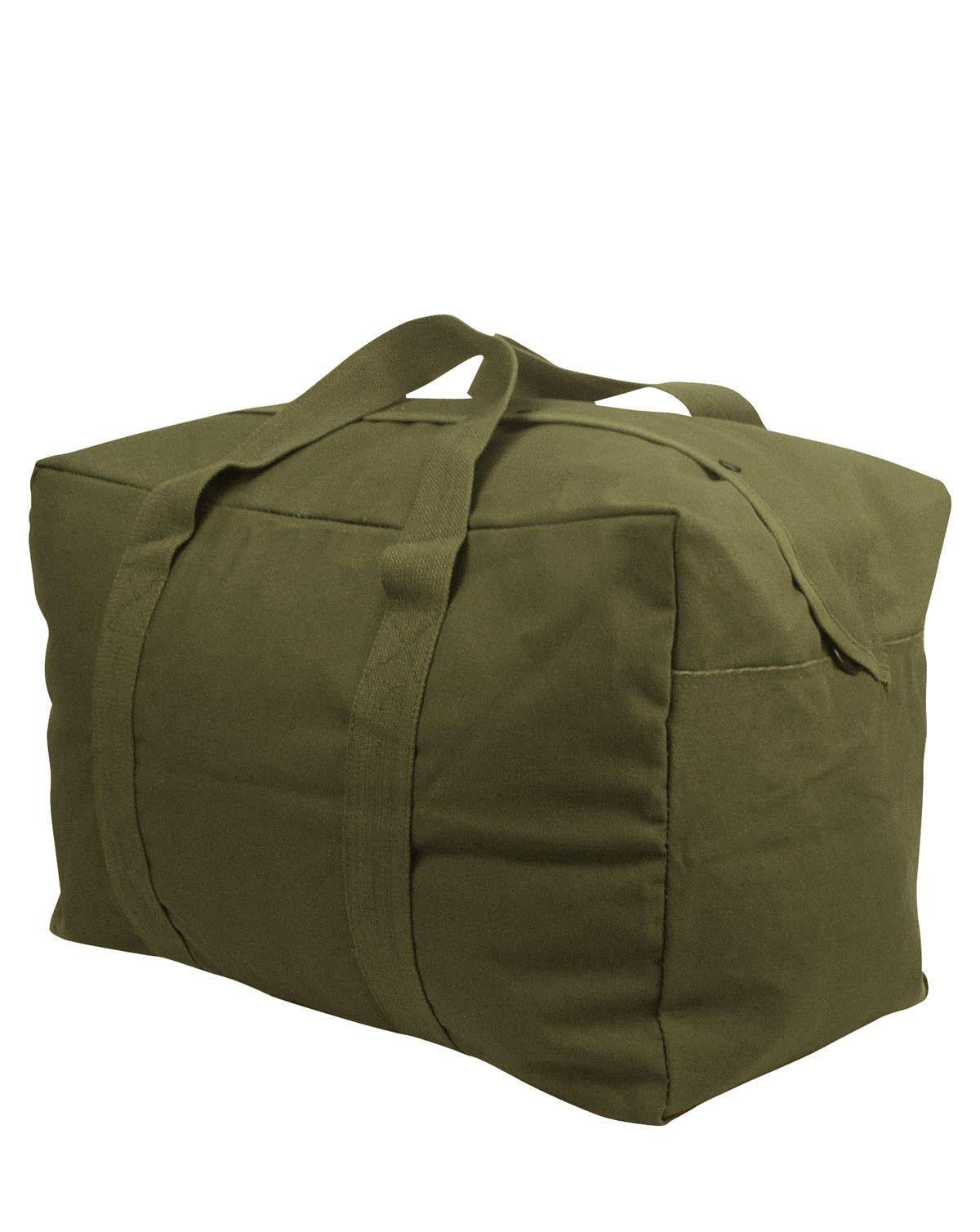 11: Rothco Parachute Cargo Taske - 75 liter (Oliven, One Size)