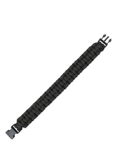 Rothco Paracord armbånd (Sort, 9" / 22 cm)