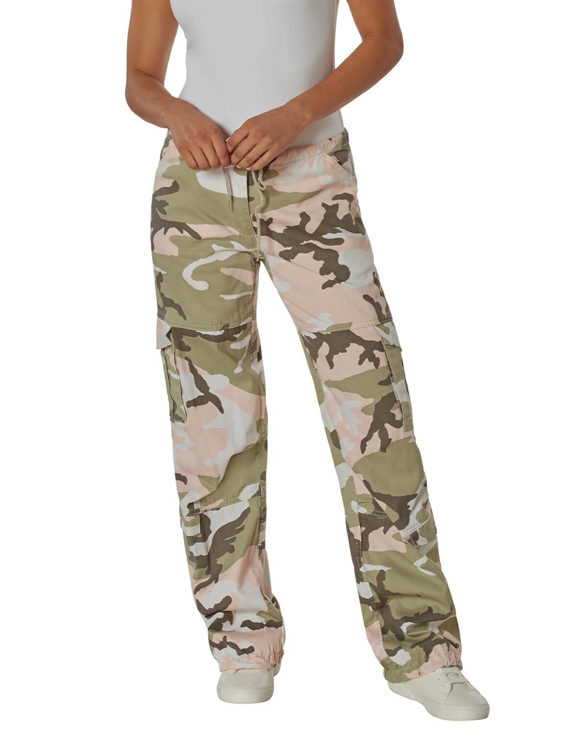 Rothco Paratrooper Bukser (Pink Camo, L)