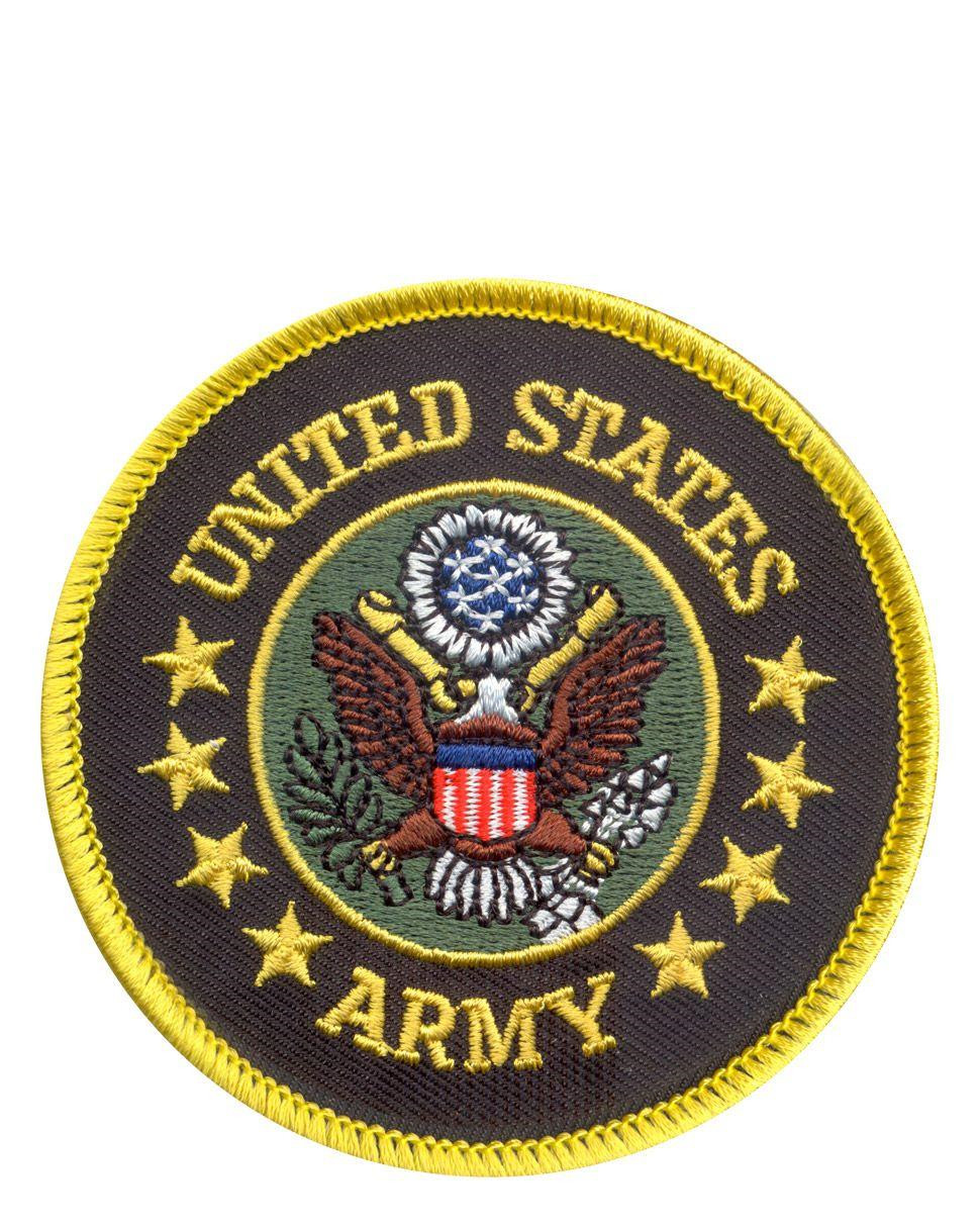Billede af Rothco Patch - US Army (Sort m. ARMY, One Size)