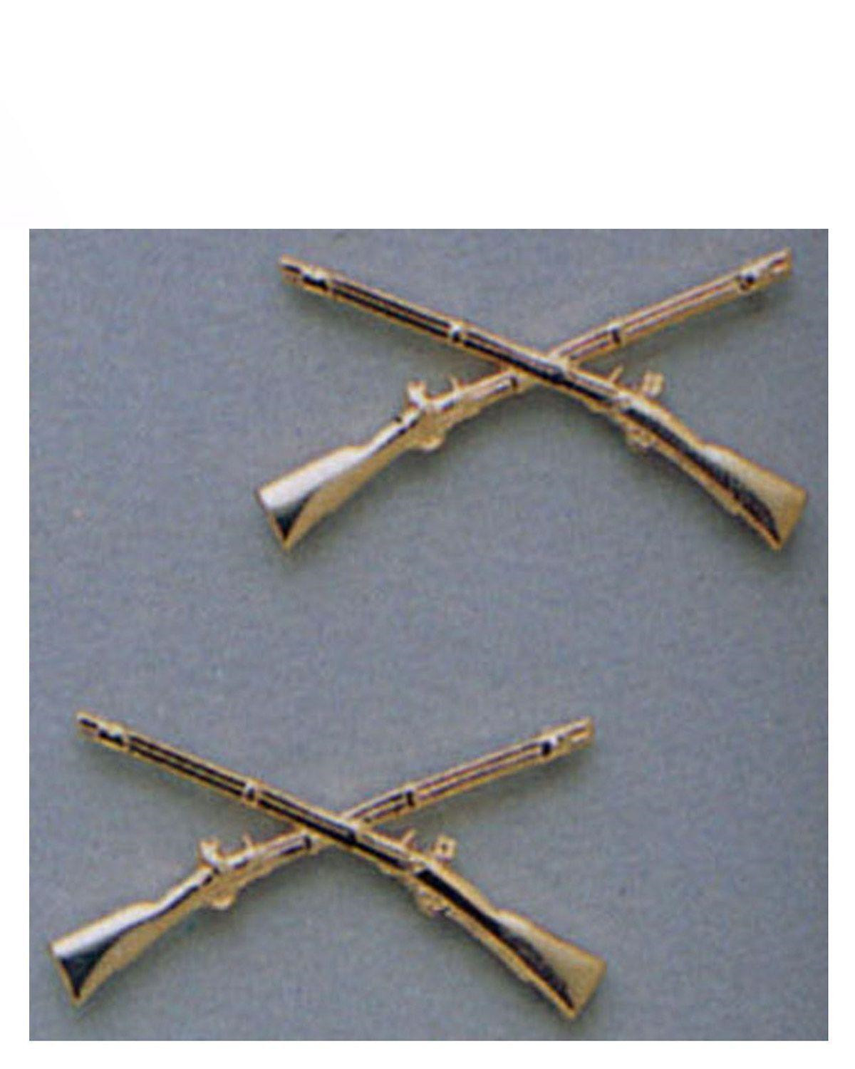 Rothco Pin/Nål - US Army Infantry Officers (Messing, One Size)