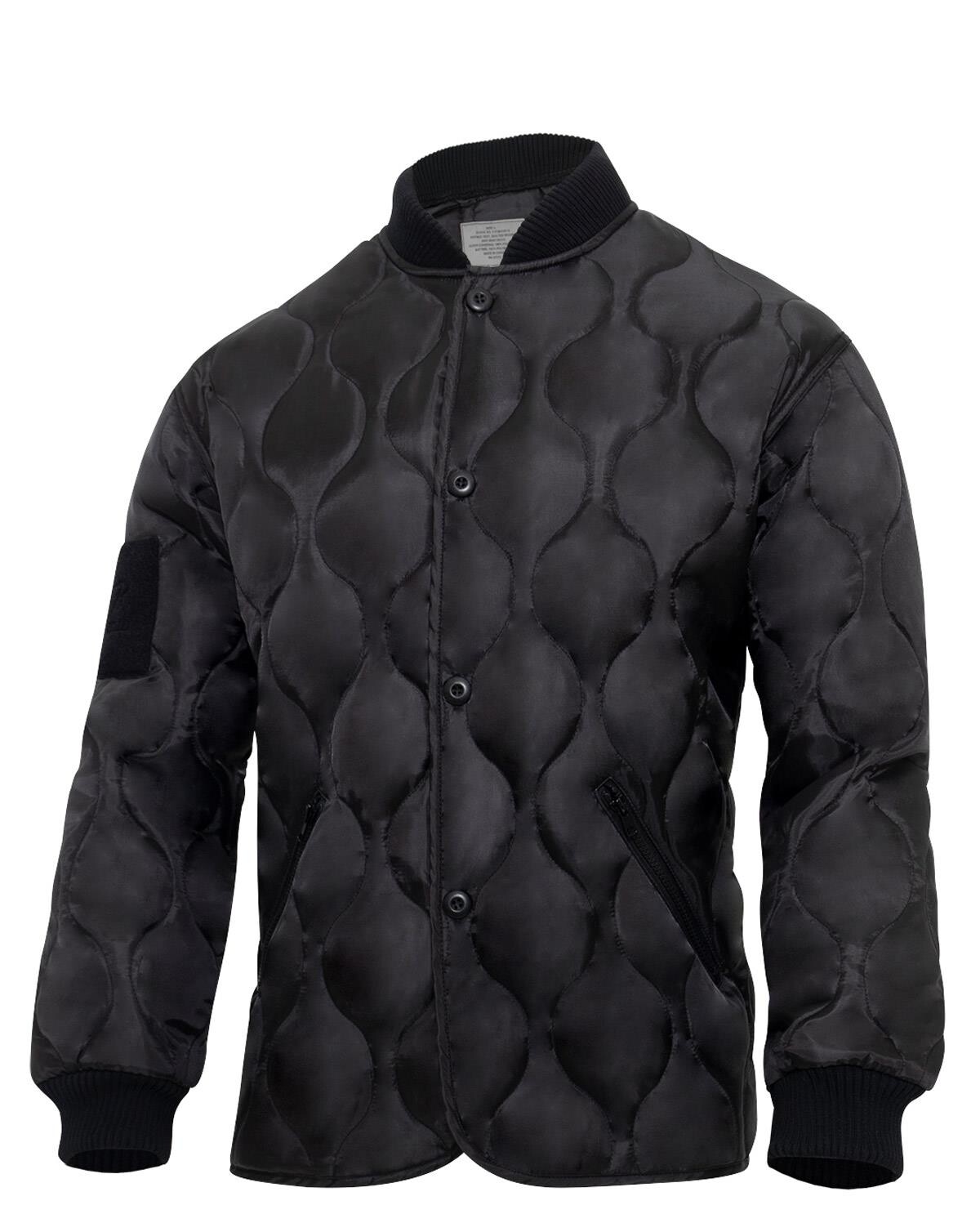 Rothco Quilted Woobie Jacket (Sort, M)