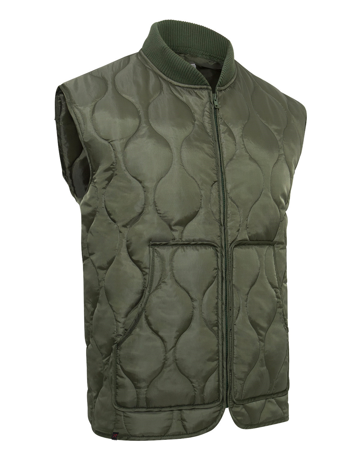 Rothco Quilted Woobie Vest (Oliven, S)