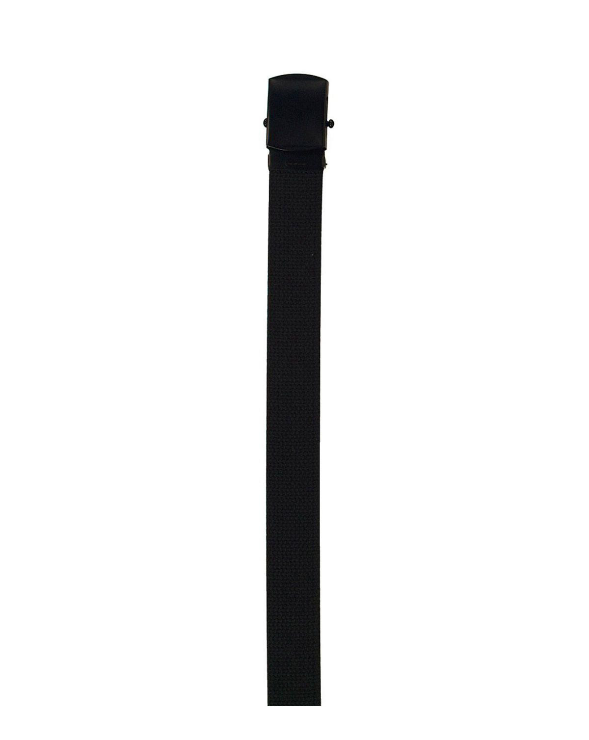 Rothco Rollerbuckle Webbing Bælte (Sort, 162 cm)