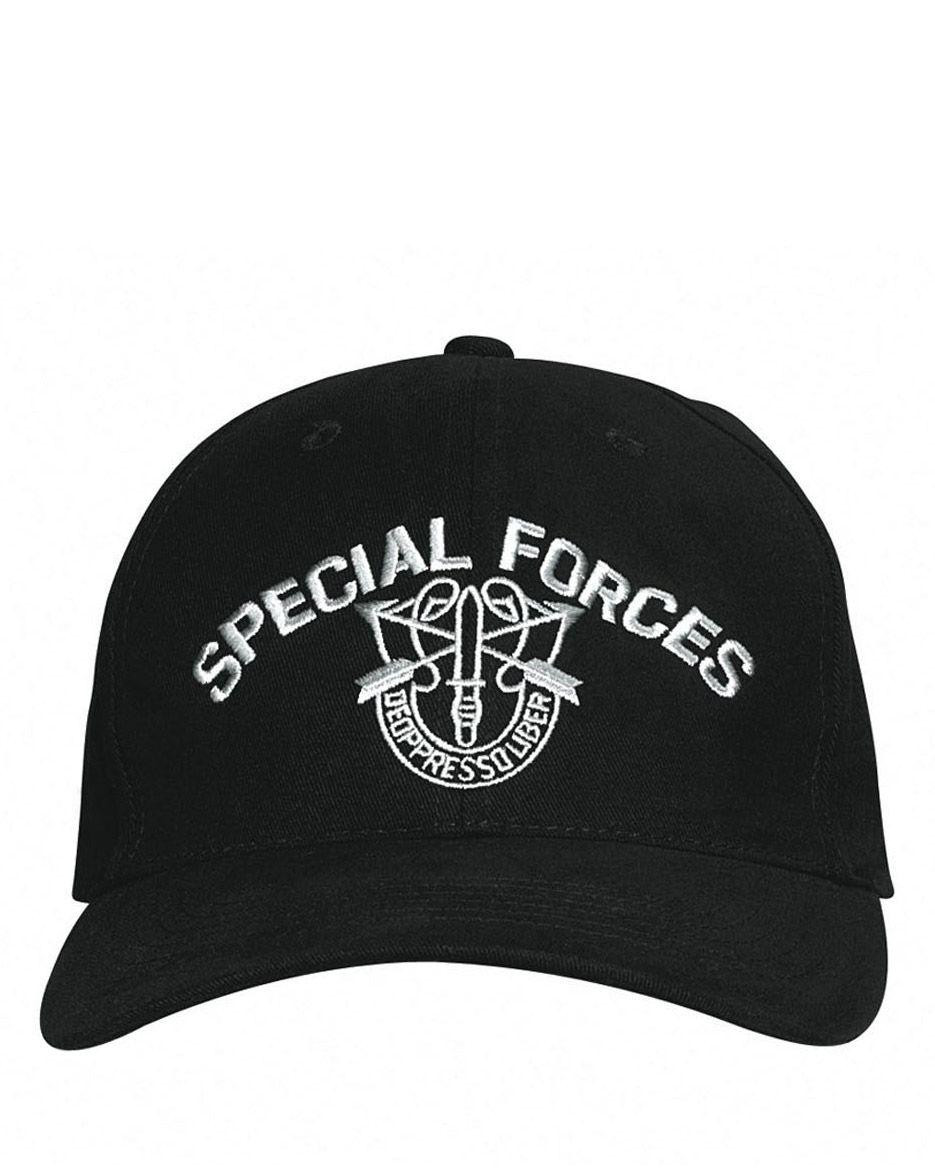 Rothco Special Forces Hat (Sort m. Special Forces, One Size)