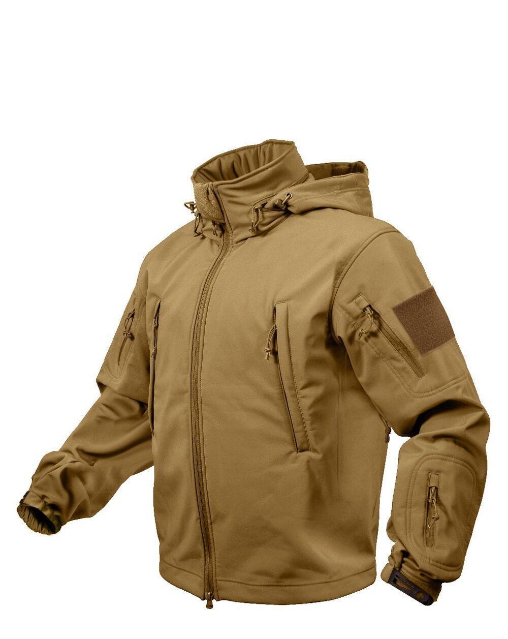 Rothco Special Ops Softshell Jakke (Coyote Brun, 4XL)