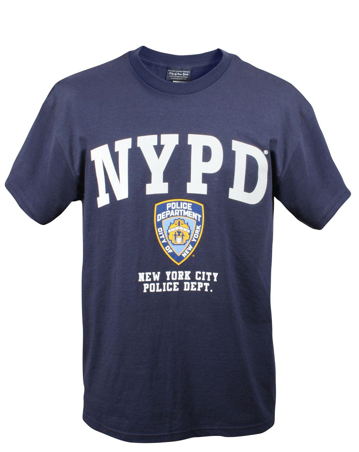 Rothco T-shirt - Original NYPD (Navy m. NYPD, S)