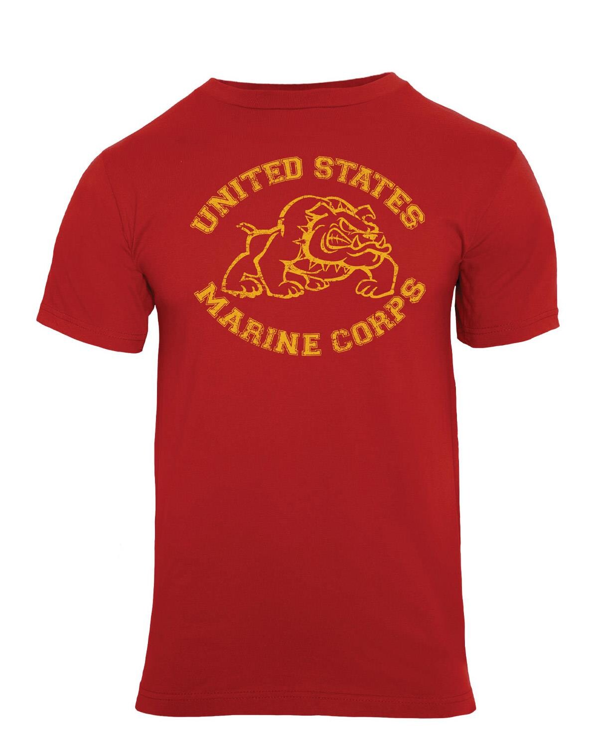 Rothco T-shirt - USMC (Rød, M)