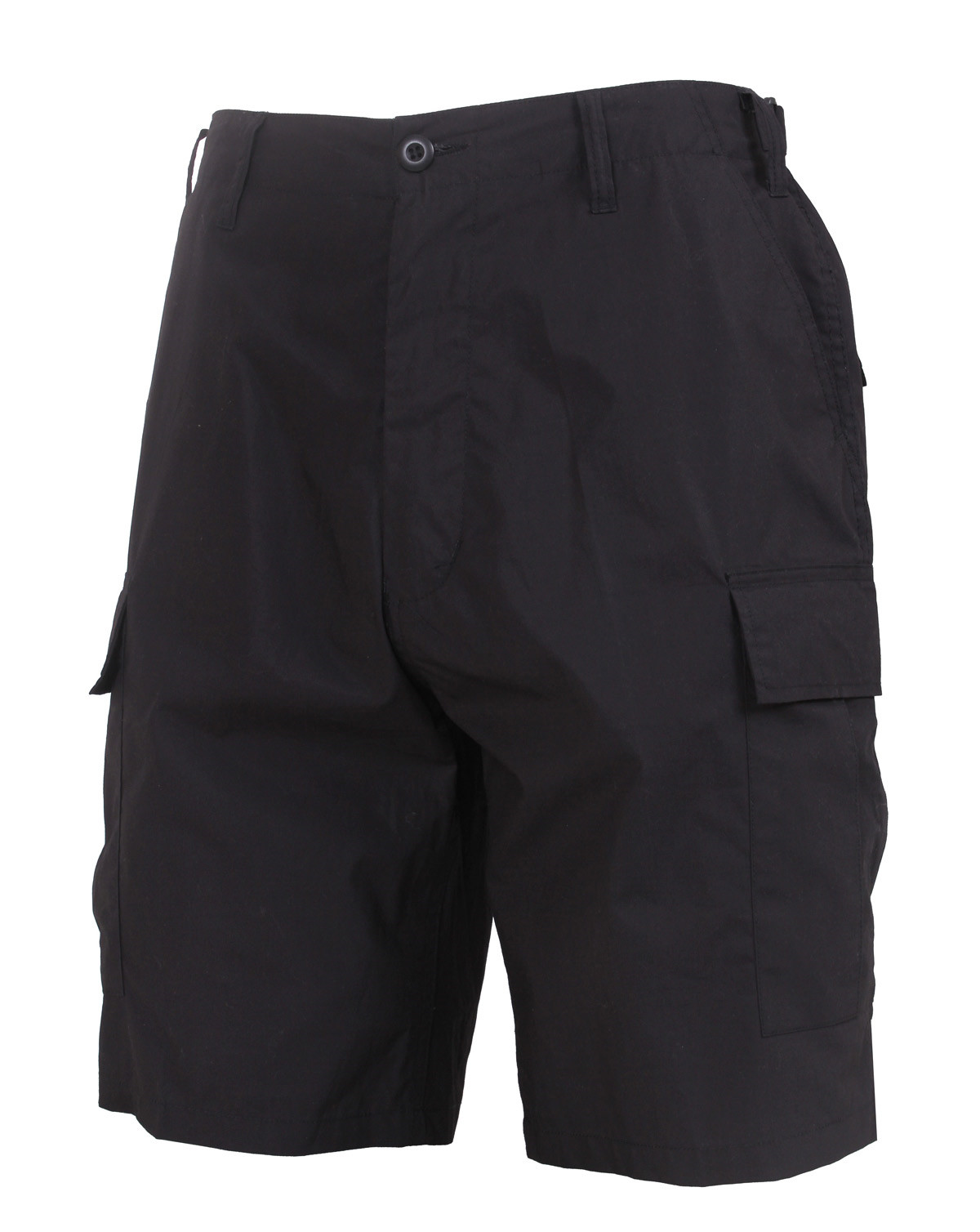 Rothco Taktisk BDU Shorts, Let (Sort, M)