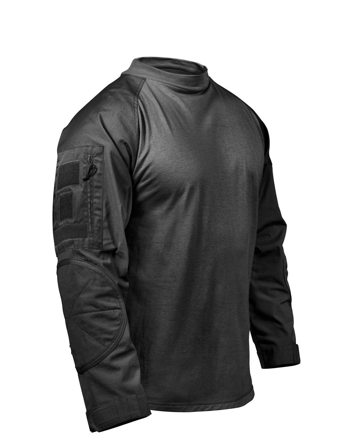 Rothco Taktisk Kampskjorte (Sort, XL)