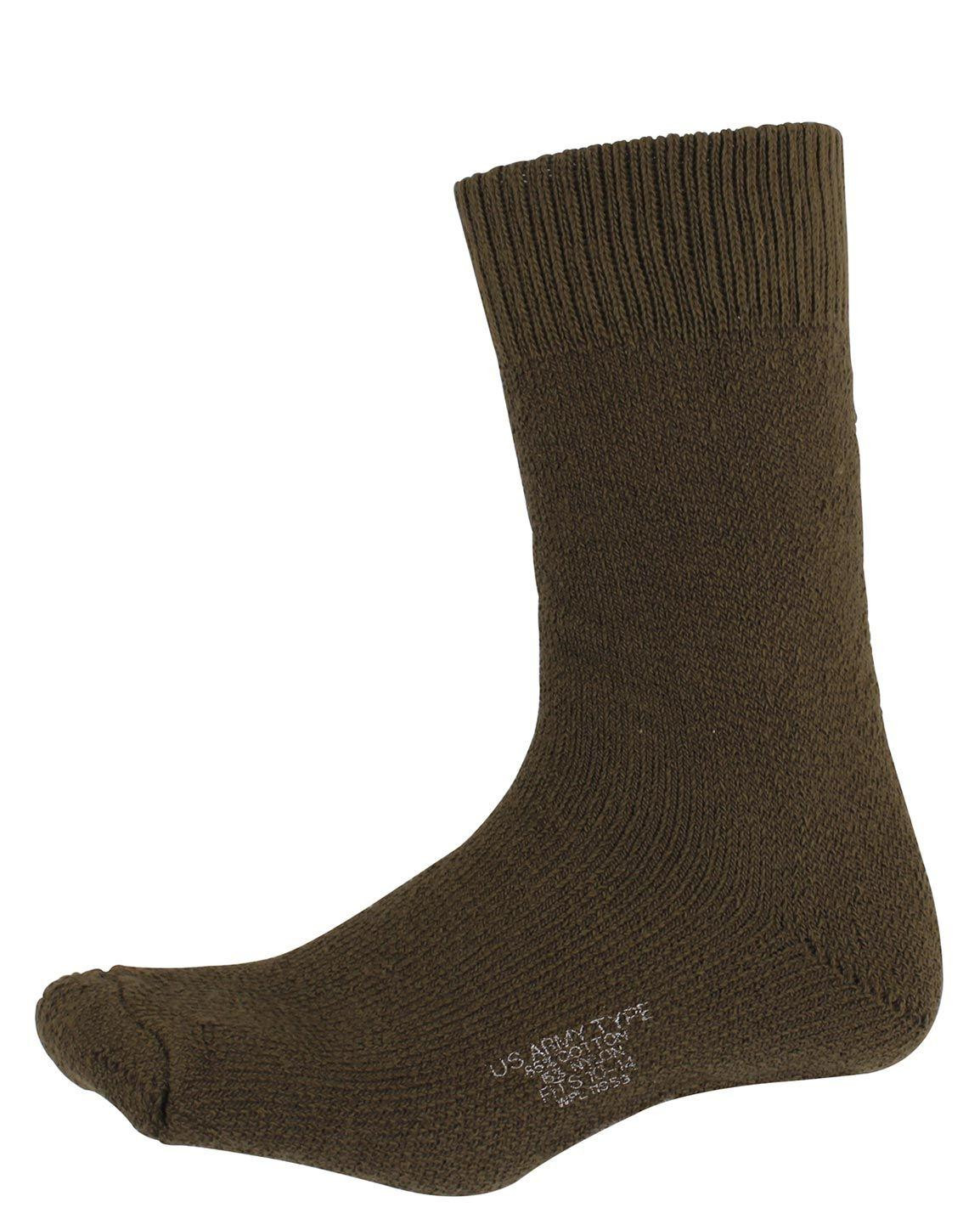 Brown Bear Polartec Fleece Winter Socks Outdoor Tactical Hiking Sport 281Z Military Warm 8 inch Boot Liner Socks