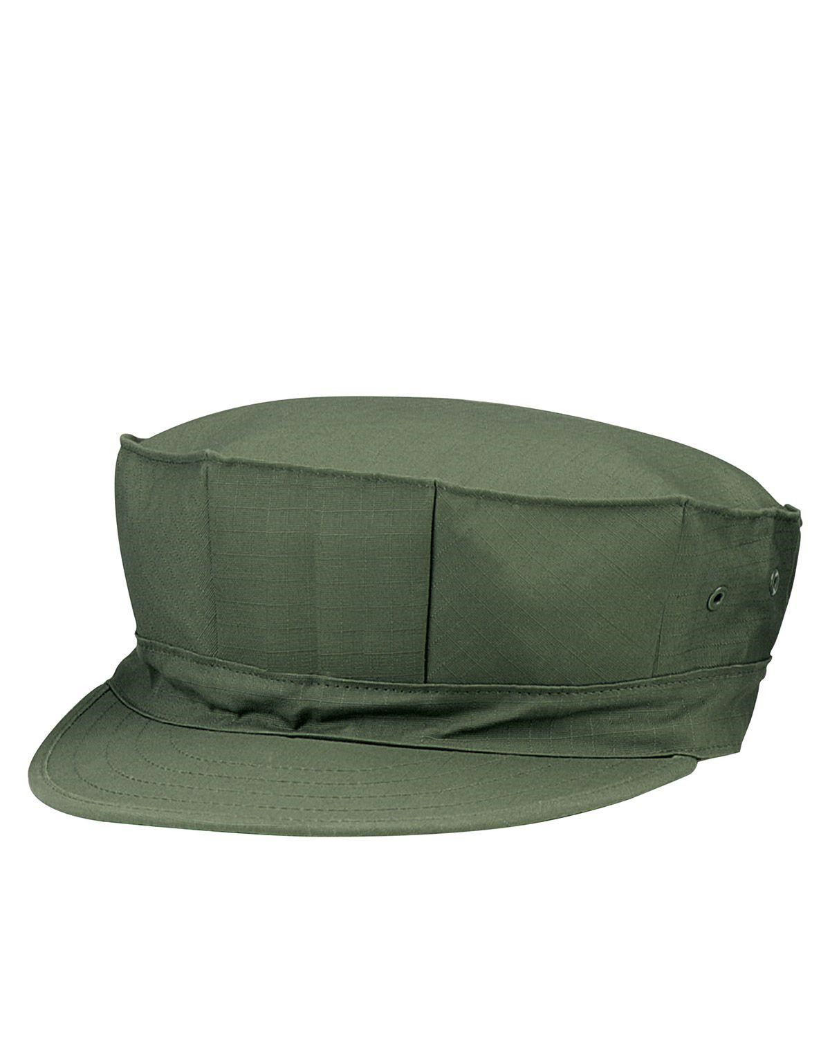 Rothco US Marine Corps Cap - Poly/Bomuld (Oliven, XL)