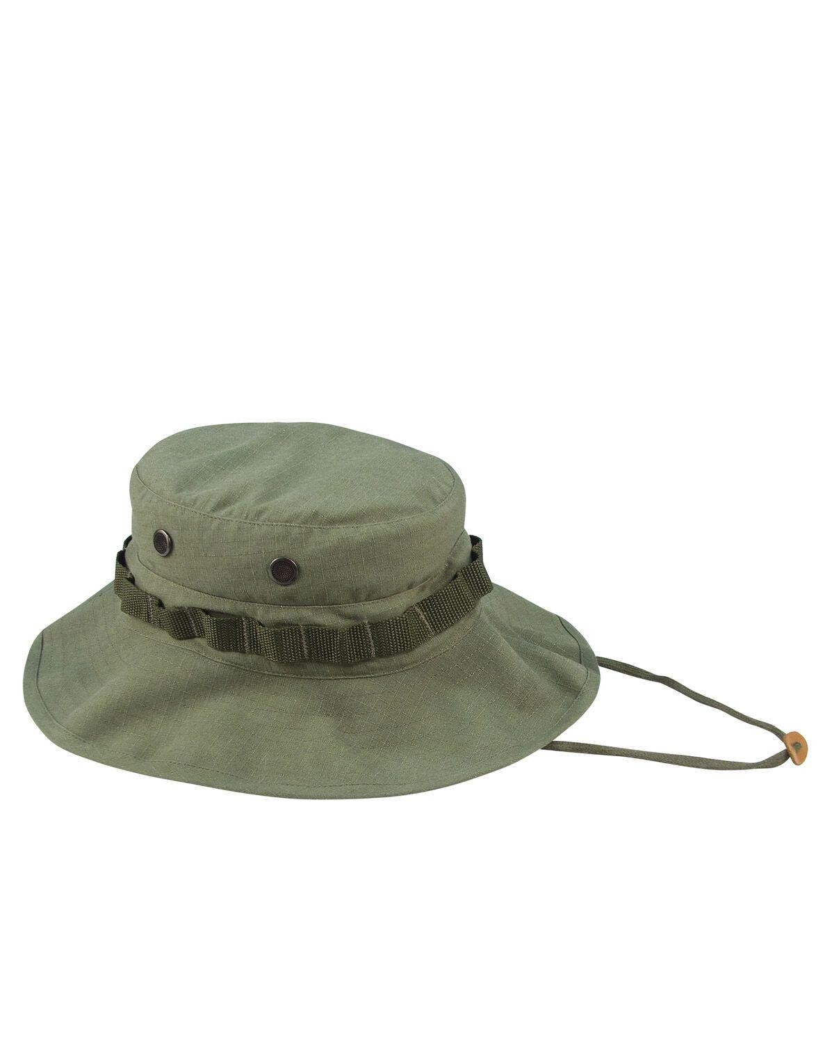 Rothco Vintage Boonie Hat - Vietnam-Style (Oliven, US 7.0 / EU 56 cm)