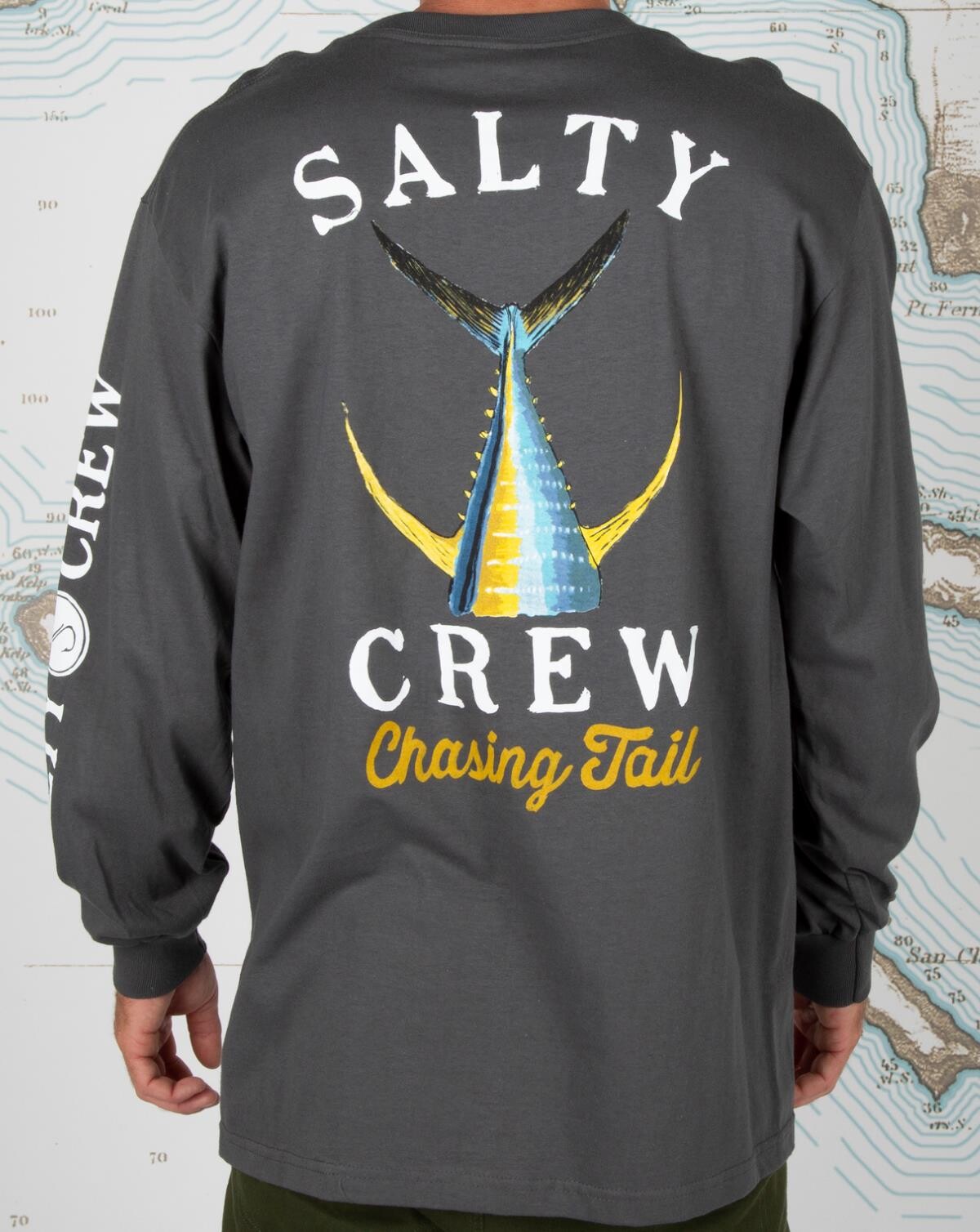 Billede af Salty Crew Tailed L/S (Charcoal, M)