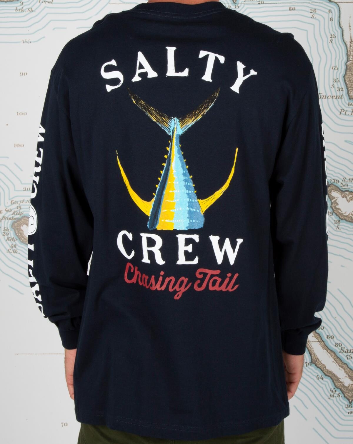 Billede af Salty Crew Tailed L/S (Navy, M)