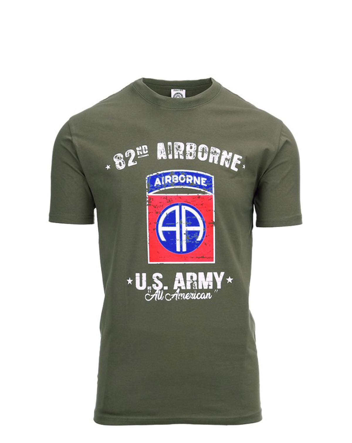 Fostex T-shirt U.S. Army 82nd Airborne (Grøn, XL)